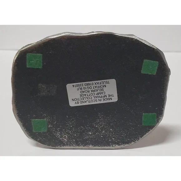 John McPhail Wedding Sculpture Scotland Metal Bride & Groom Top Hat Veil Flowers - Picture 8 of 9